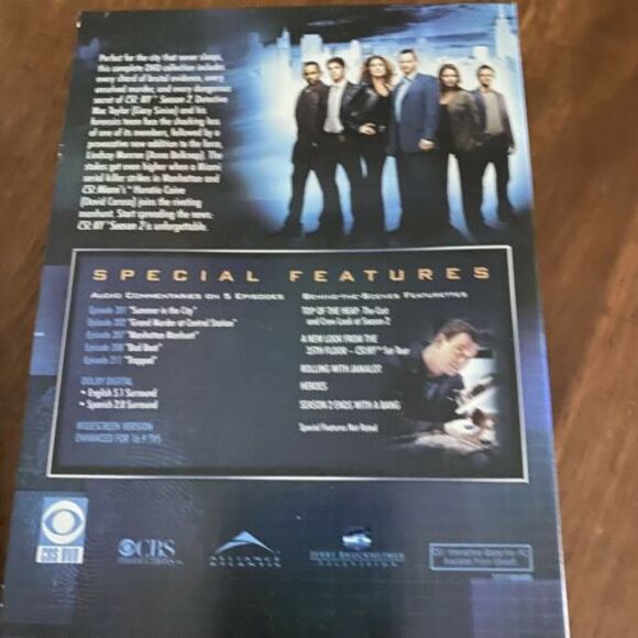 CSI: New York - The Complete Second Season (DVD, 2006, 6-Disc Set) - Picture 2 of 6